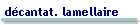 décantat. lamellaire