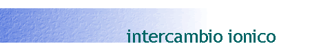intercambio ionico