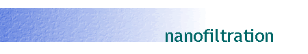 nanofiltration