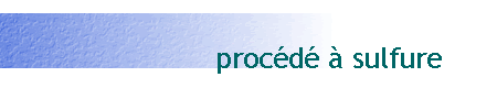 proc�d� � sulfure