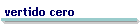 vertido cero