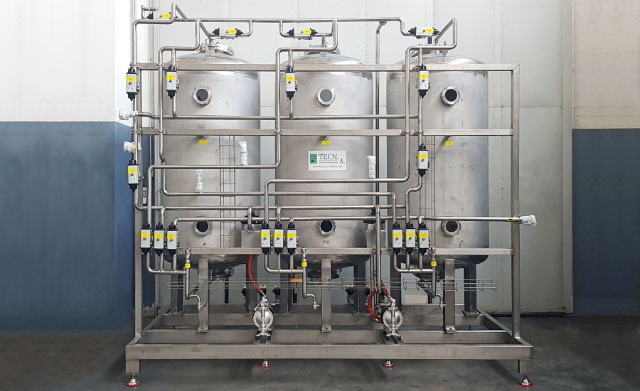 impianto di purificazione biodiesel